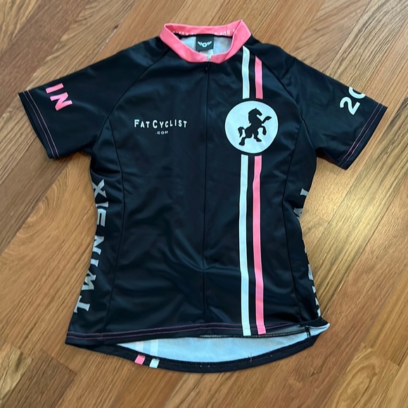 Twin Six Fat Cyclist Cycling Jersey - RARE FIND! - Picture 1 of 4